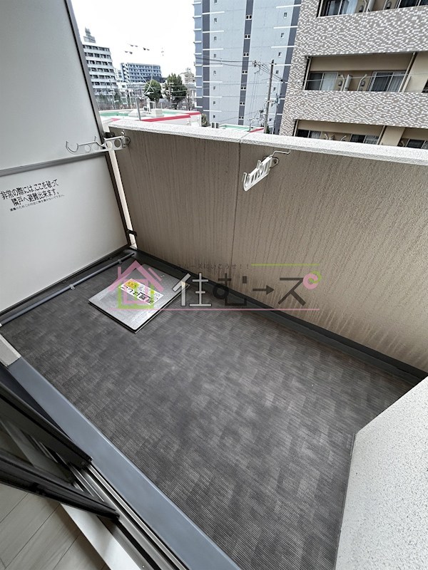 エステムコート難波サウスプレイスⅤエレージュ ベランダ