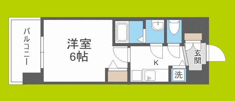 アドバンス大阪グロウスⅡ 間取り