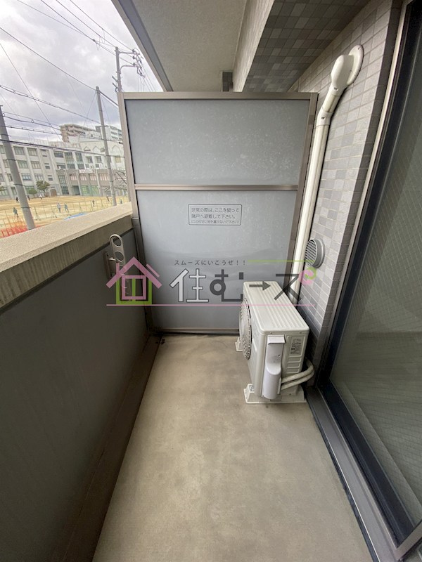 アスリート本町リバーウエスト ベランダ