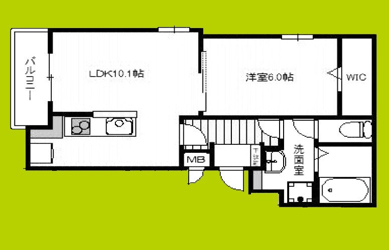 ブランノワール 間取り図