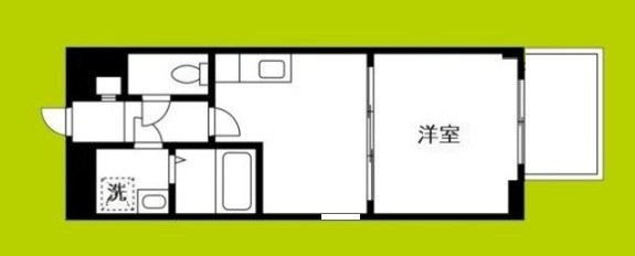 エスプレッソ難波Ⅱ 間取り