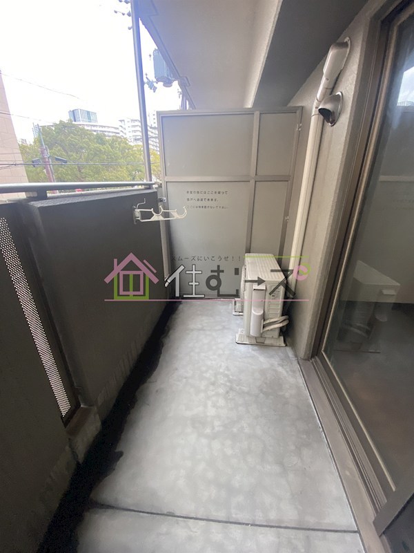 パークハイムうつぼ ベランダ