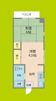 菊花マンション 間取り