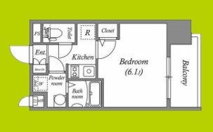 エスリード難波ザ・ゲート 間取り