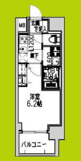 S-RESIDENCE布施aventra 間取り
