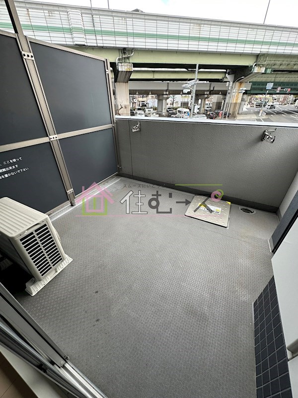 エスリード阿波座シティーウエストⅡ ベランダ