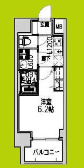 S-RESIDENCE布施aventra 間取り