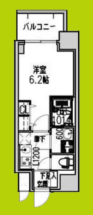 S-RESIDENCE布施aventra 間取り