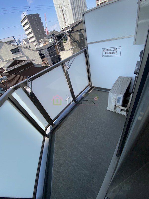 サンシルク阿倍野 ベランダ