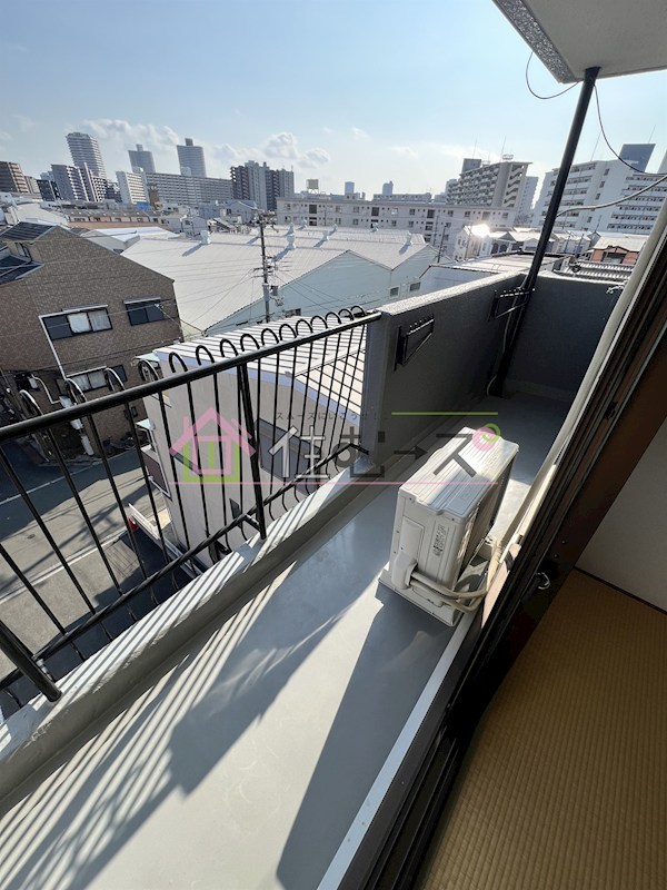 相原マンション ベランダ