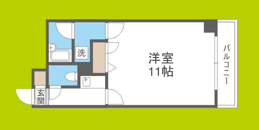 ホワイエ阪南 間取り