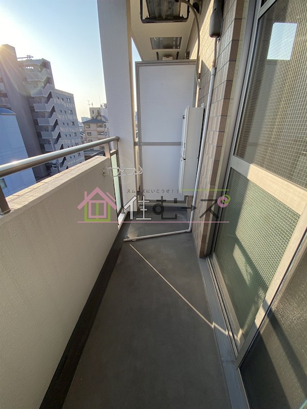 ホワイエ阪南 ベランダ