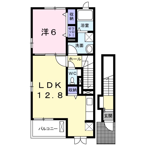 シャン・ノールⅥ 間取り