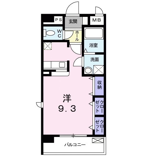 サンハイツ大島 間取り
