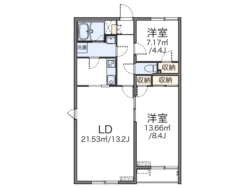 レオネクスト大都 間取り
