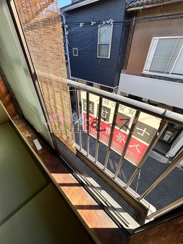 天野貸家 ベランダ