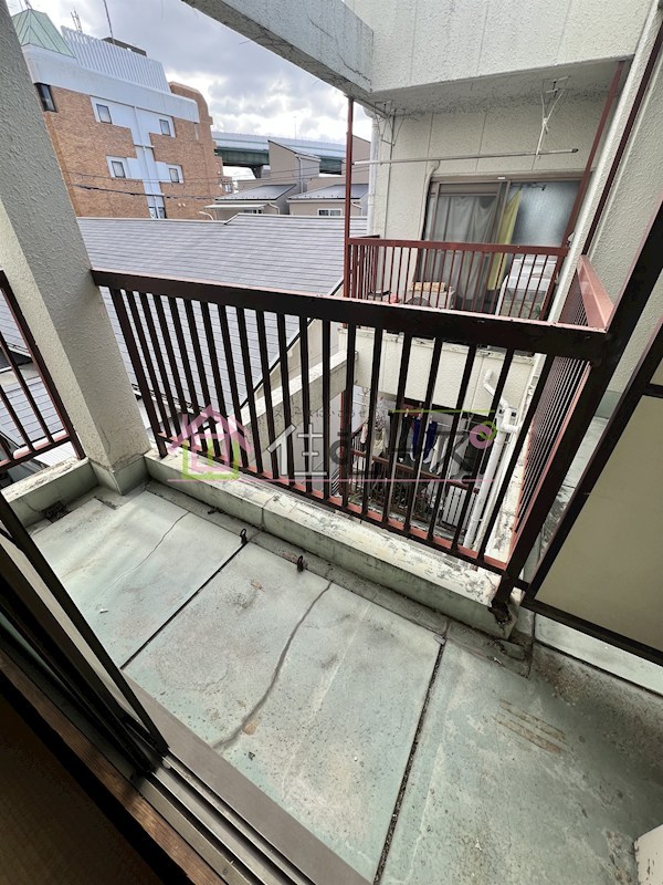 コーポ中宮 ベランダ