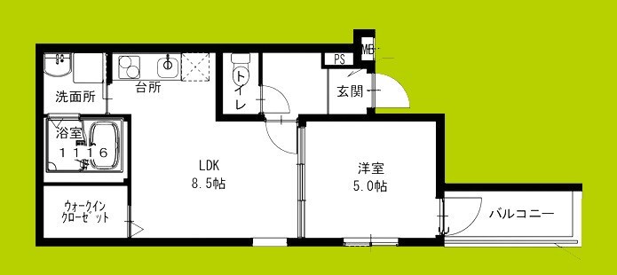 フジパレス遠里小野サウス 間取り