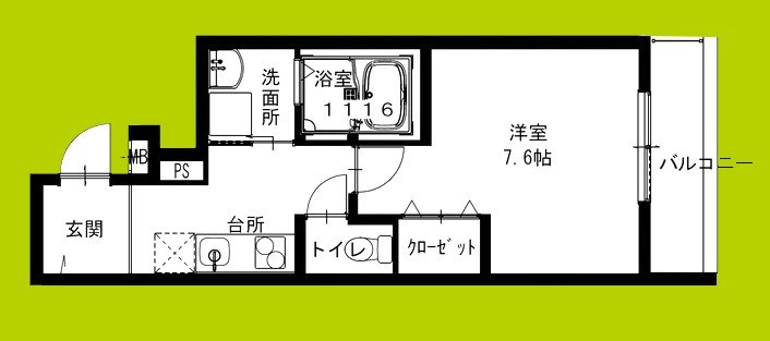 フジパレス遠里小野サウス 間取り