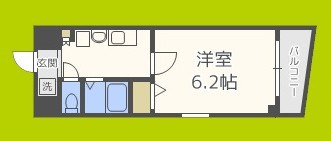 オズレジデンス天下茶屋 間取り