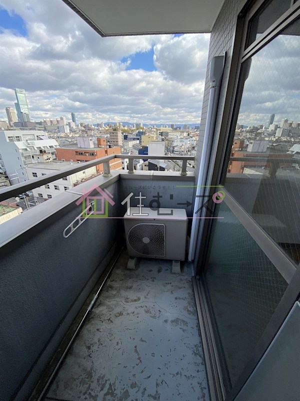 オズレジデンス天下茶屋 ベランダ