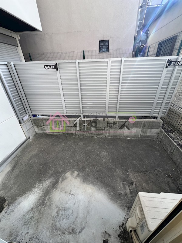 ウインズコート清水 ベランダ