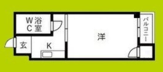 エルパラッツォ玉出 間取り