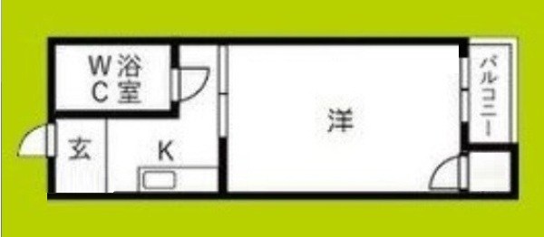 エルパラッツォ玉出 間取り