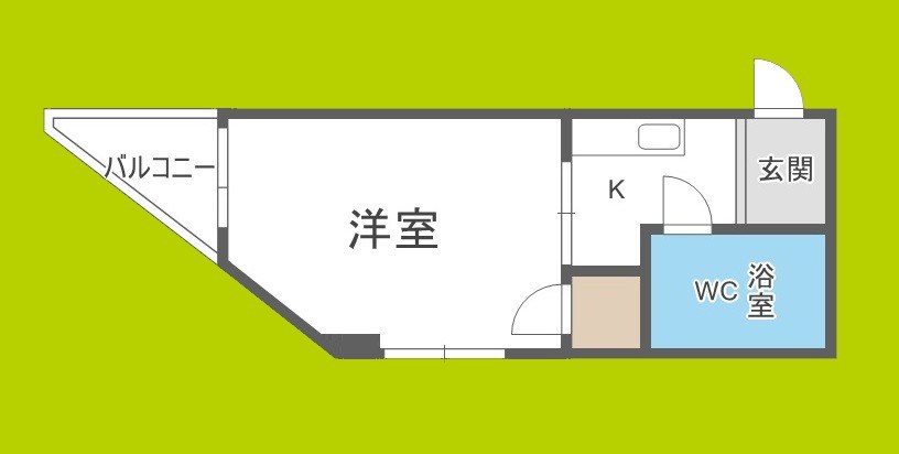 エルパラッツォ玉出 間取り