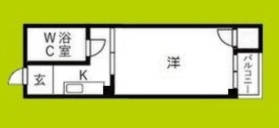 エルパラッツォ玉出 間取り