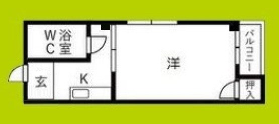 エルパラッツォ玉出 間取り