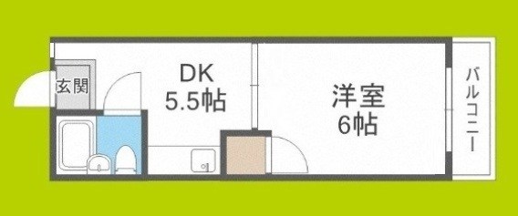 プラザハイツ大西 間取り