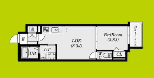Polias南津守 間取り