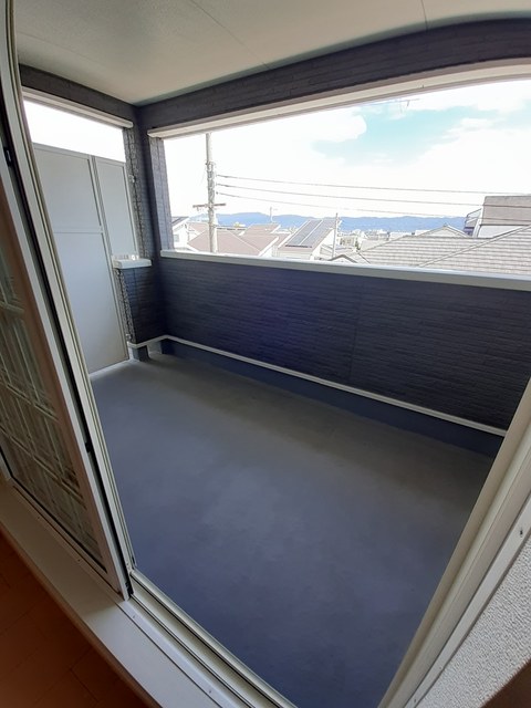 ストレリチア・オ－ガスタ ベランダ