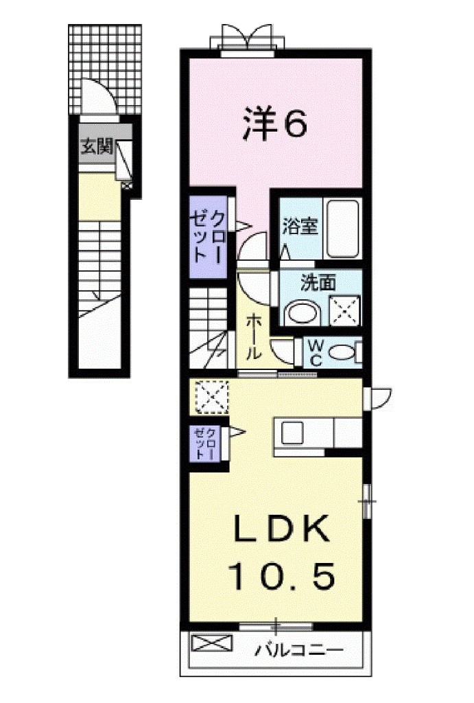 プチフローラ 間取り