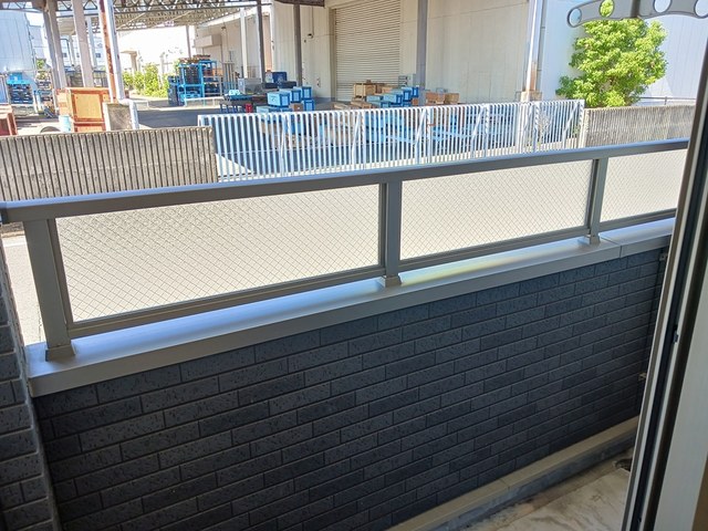 鶴野リバーサイドテラス ベランダ