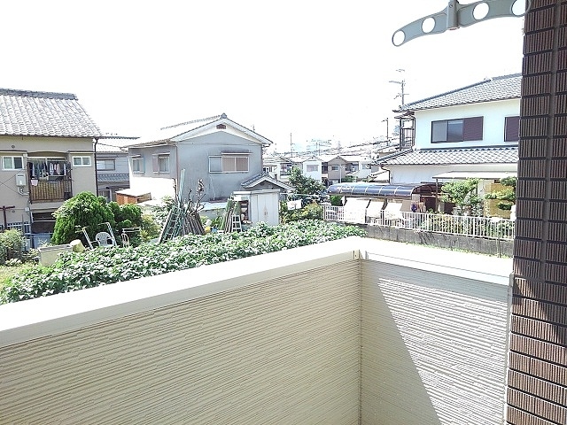 ヴィラ　カレント　イースト ベランダ