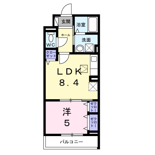 神崎町アパート 間取り