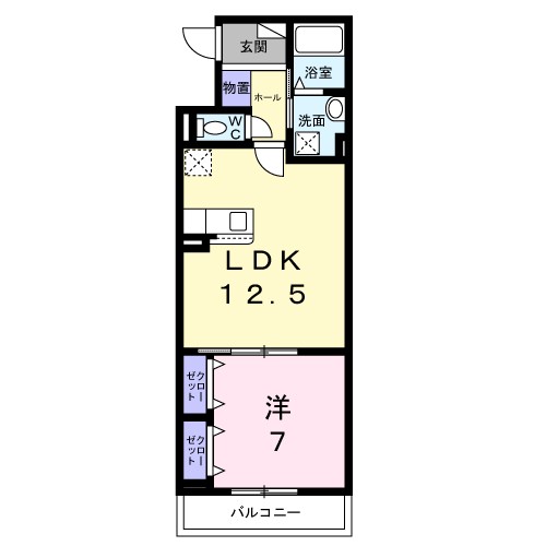 神崎町アパート 間取り