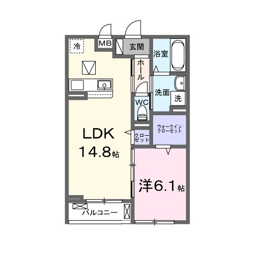 リヴァーサイド　ヴィラ 間取り