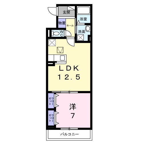神崎町アパート 間取り