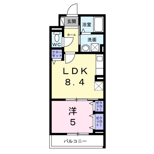 神崎町アパート 間取り