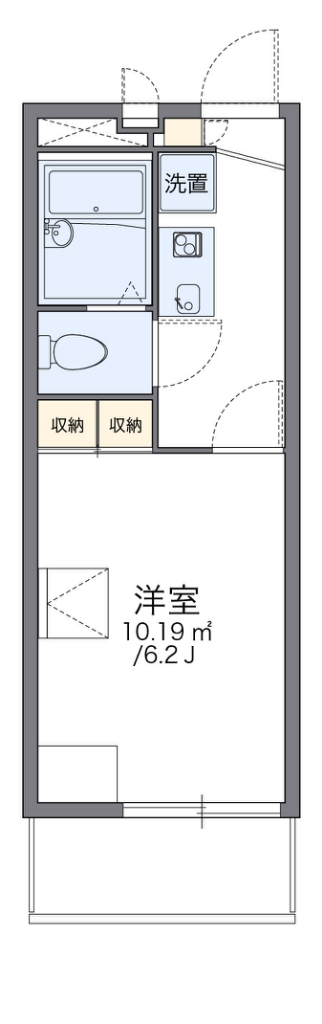 レオパレスプレミールⅡ 間取り