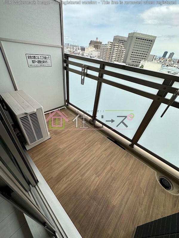 アドバンス大阪セレーノ  ベランダ