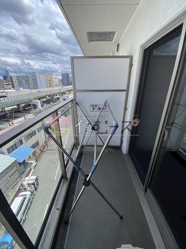 エスリードコート難波ウエスト ベランダ