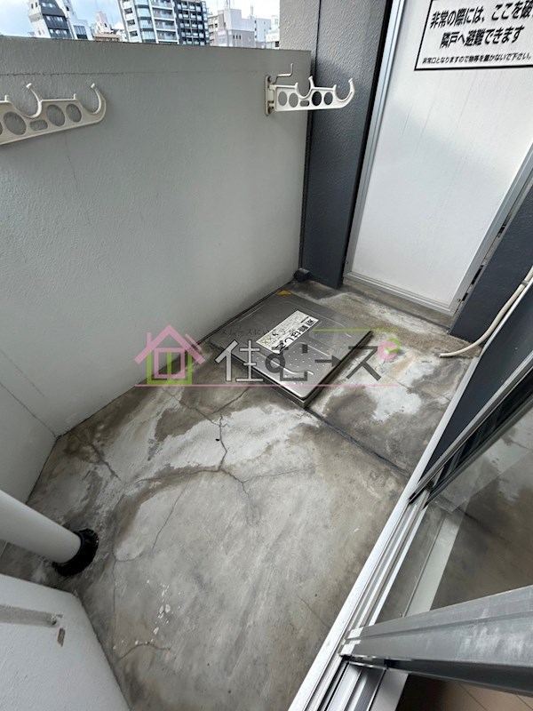 mosaique ベランダ