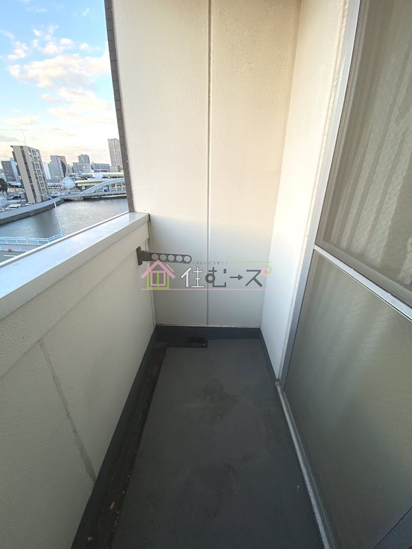 MY江之子島マンション ベランダ