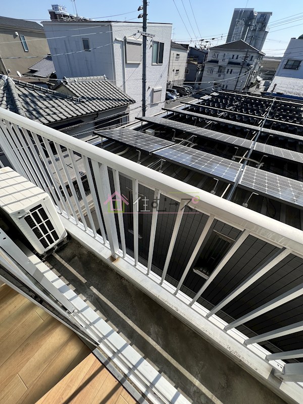 ハイツ紀の国 ベランダ