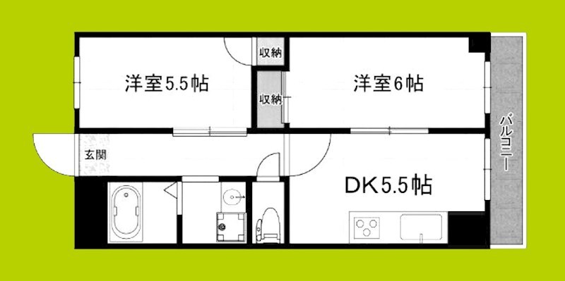 メゾンマツウラ 間取り