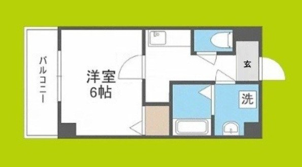 グランパシフィック清水丘 間取り